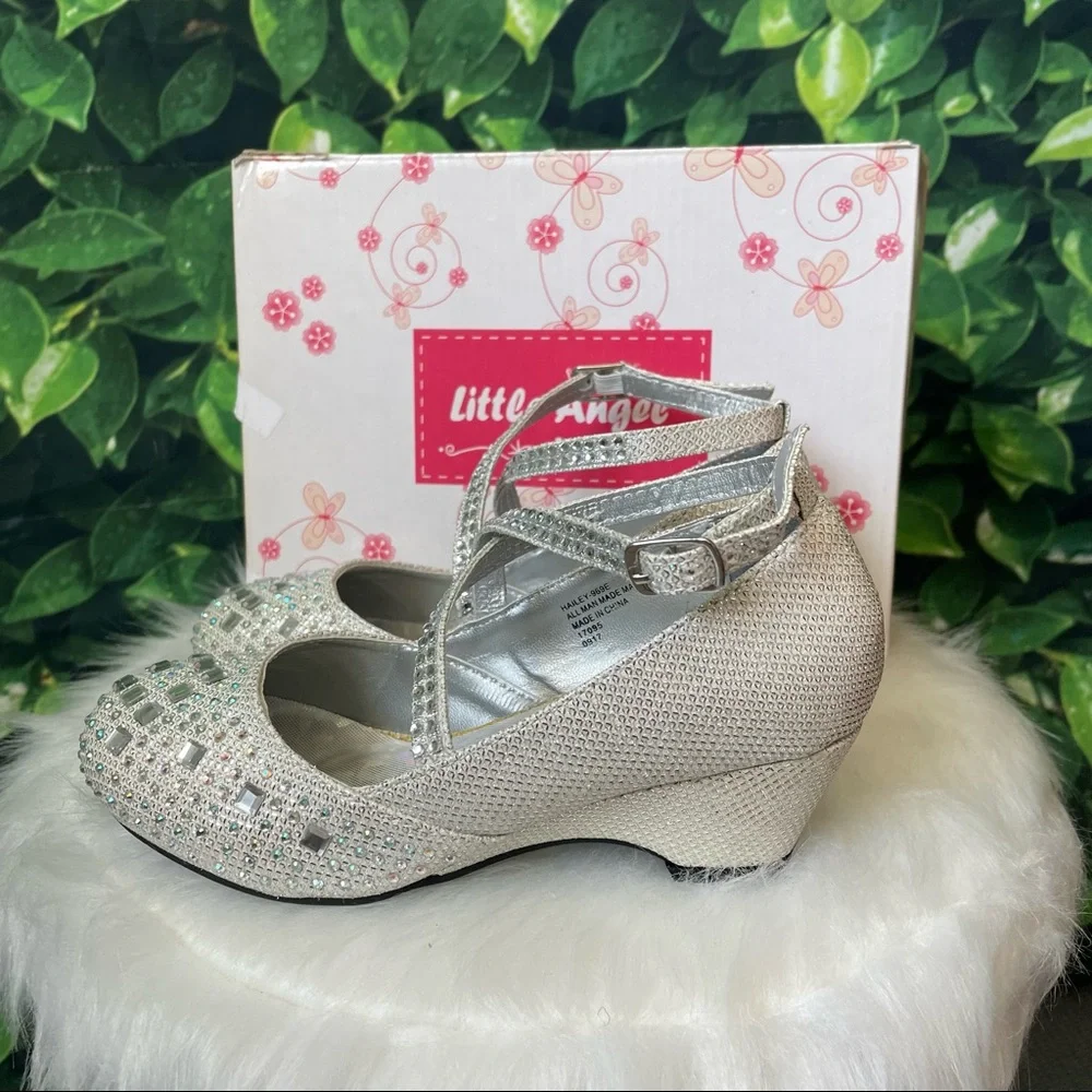 Off White Rhinestone Shoes - Picture 3 of 3